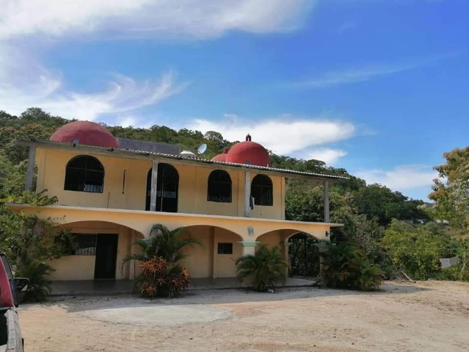 Posada Jaysur Barra de la Cruz Exteriör bild